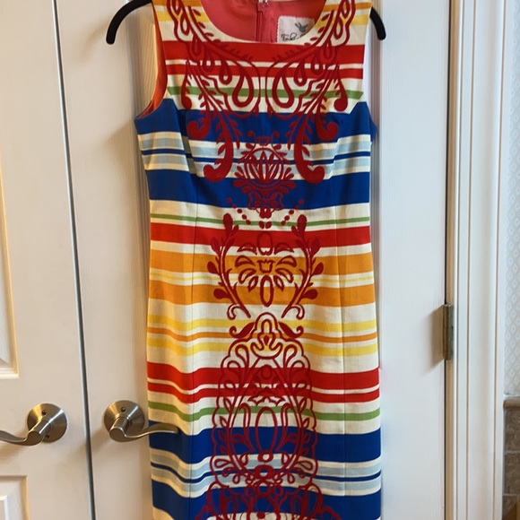 Beautiful dress. Perfect for spring! Rainbow! 🌈 - Picture 3 of 5